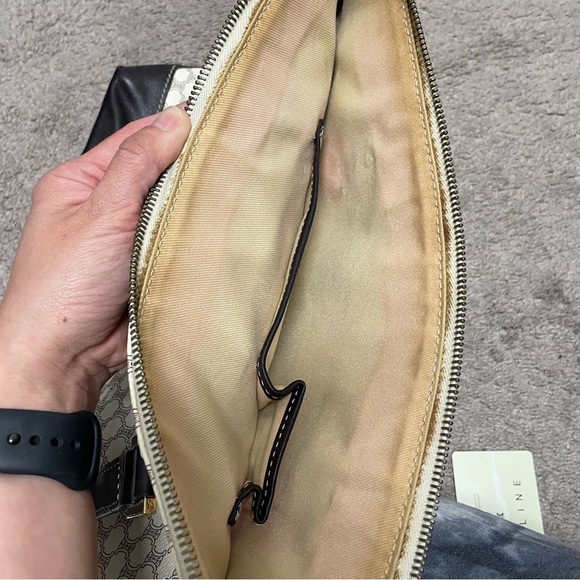 Celine Vintage Macadam Monogram Coated Canvas Tote Bag - Picture 14 of 16